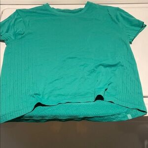 Green Short Sleeve Top